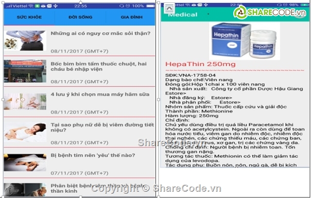 cẩm nang y học,app medical,ứng dụng android,ứng dụng cẩm nang sức khỏe,cẩm nang thuốc